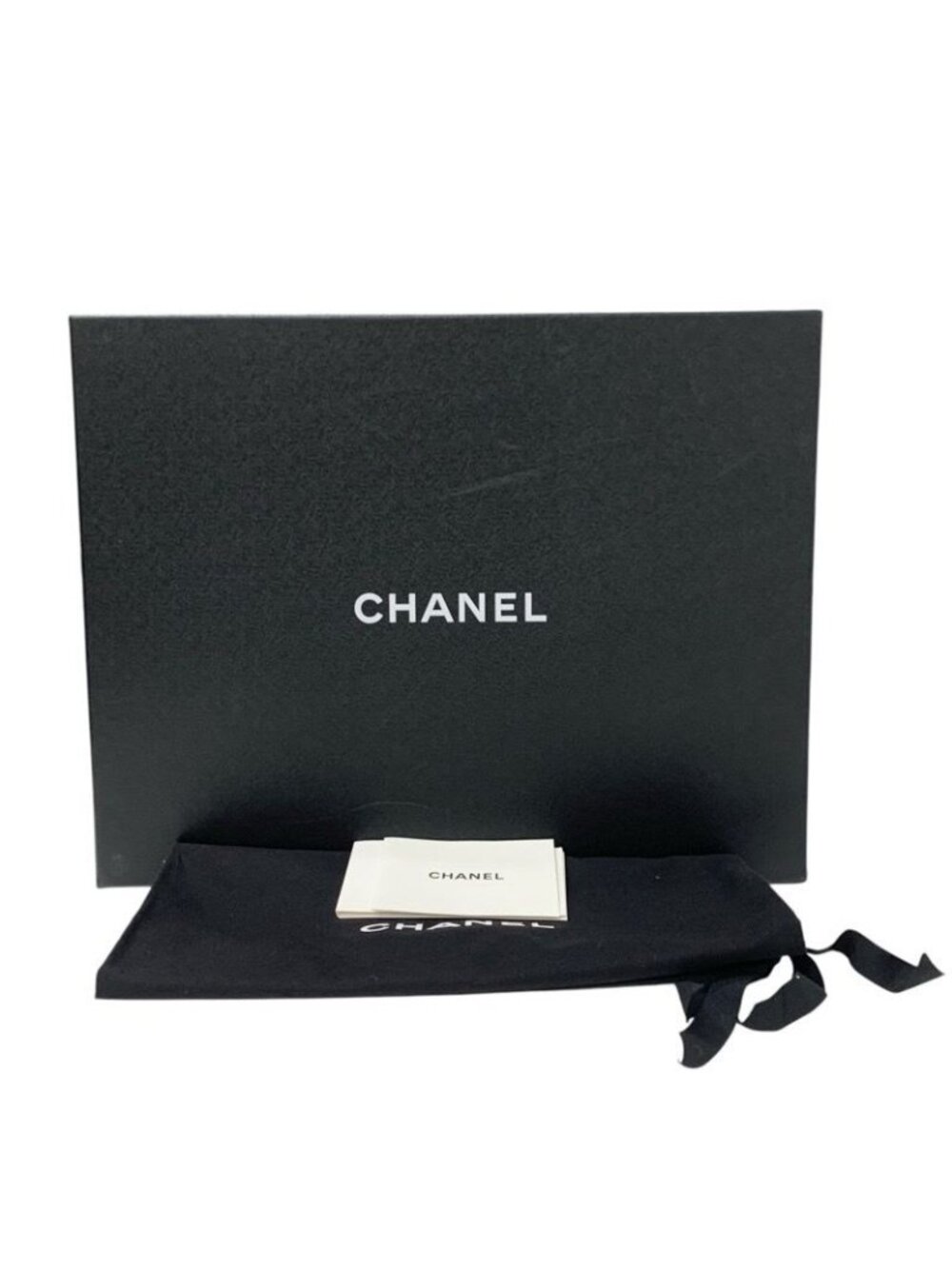 Chanel Boots Short Shoes Leather Fabric Black Coco Mark Pearl - Picture 10 of 10